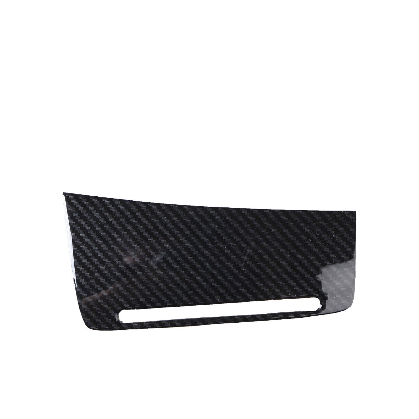 for Audi TT 08-14 Carbon Fiber Console Cigarette Lighter Storage Box Panel Trim