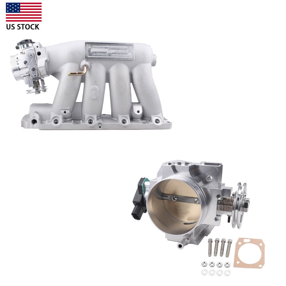 for 04-08 TSX 06-11 Si Intake Manifold +Throttle Body with Sensor Q