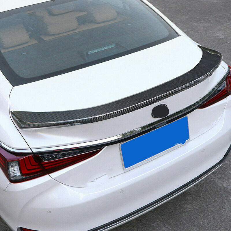 Carbon Fiber Rear Spoiler Trunk Lid Lip Wing for Lexus ES350 300H 250 2019-2022