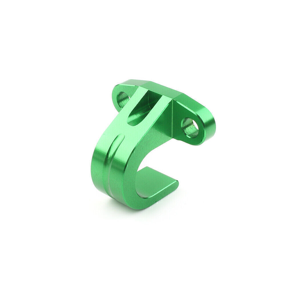 US STOCK Rear Brake Line Hose Snap Clamp for Kawasaki KX250F KX450F Green Q