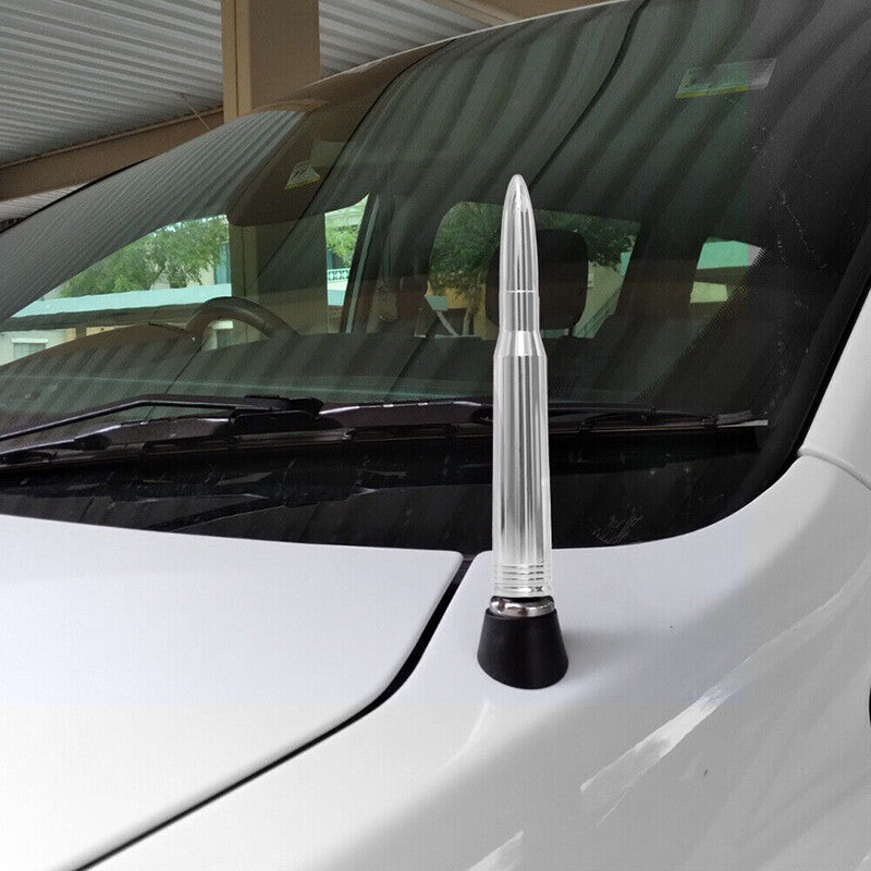 Car Bullet Antenna Aluminum Airborne Short Antenna Kit for Toyota 2000 - 2020 Tundra Q