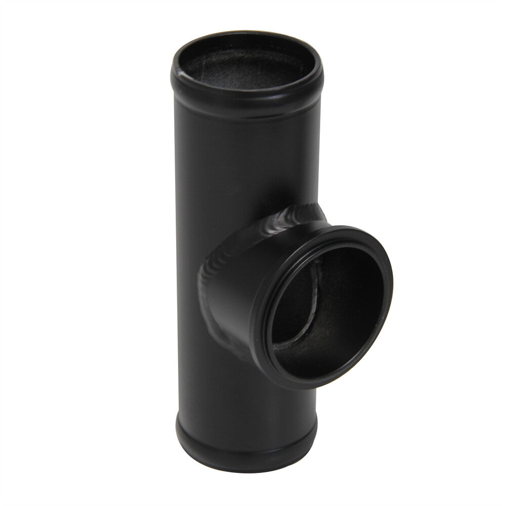 Universal 50mm V-band BOV Flange 2 Tube Pipe Blow off Valve Turbo Black