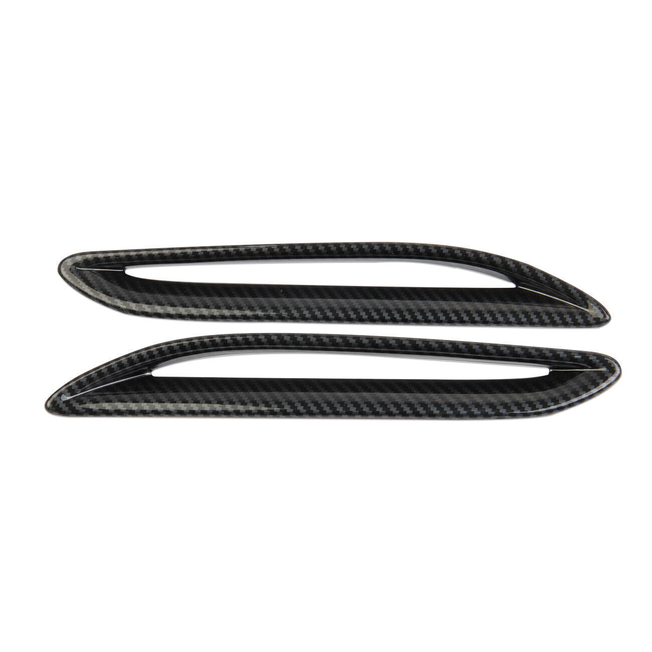 ABS Carbon Rear Bumper Air Vent Outlet Cover Trim For 2022-23 for Lexus NX 250 350 n