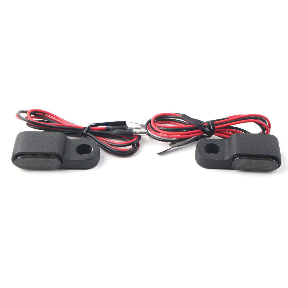 Universal for Mini Motorcycle LED Turn Signals Blinker Light Indicator Amber Light Q