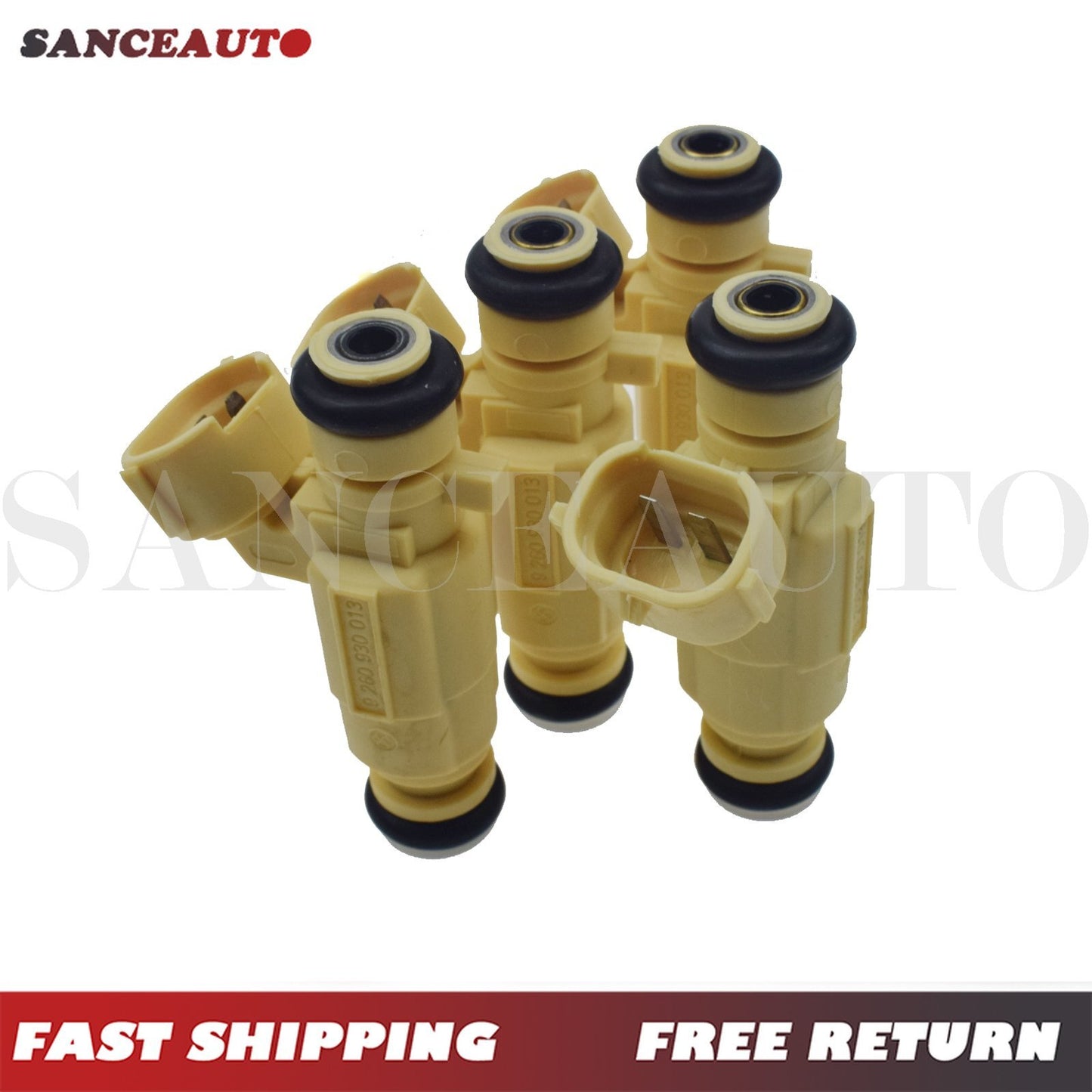 4 ISANCE fuel injectors for Hyundai for Elantra for Tucson Tiburon Coupe 35310-23600- n