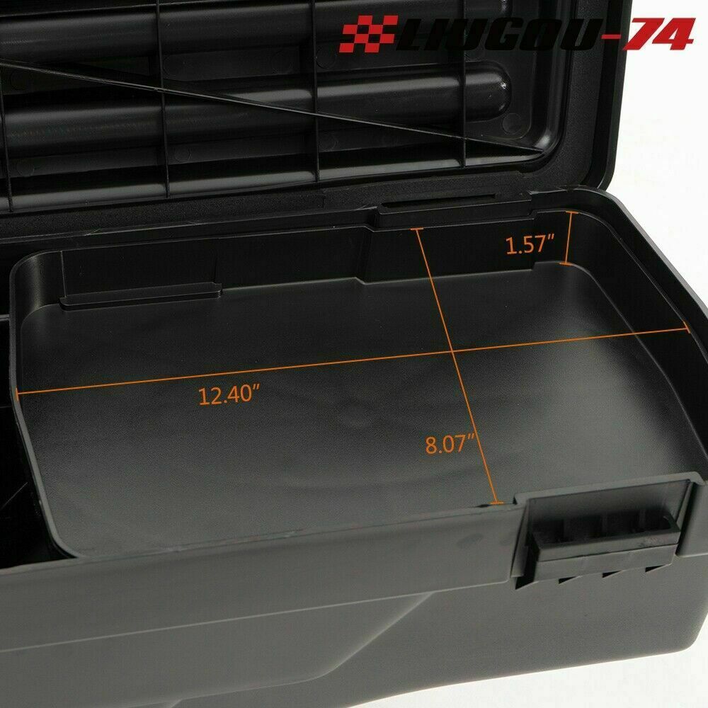 Left Rear Driver Side Truck Bed Storage Box Tool Box Fits 07-20 for Tundra - v