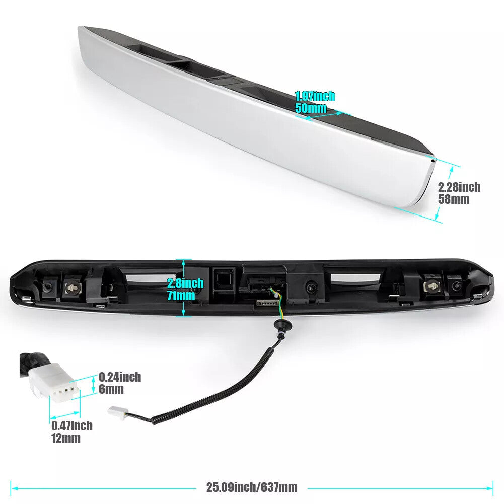 Rear liftgate handle Chrome 90810-9PG0A for 2013-2016 Pathfinder SL 3.5L n