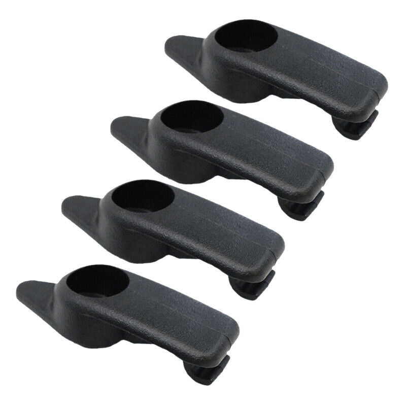 4-Piece Black Sun Visor Clip Bracket for 1997-2004 for Corvette C5 n