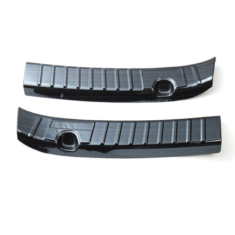 for Model Y 2020-2023 Black Steel Inner Rear Bumper Protector Sill Plate n