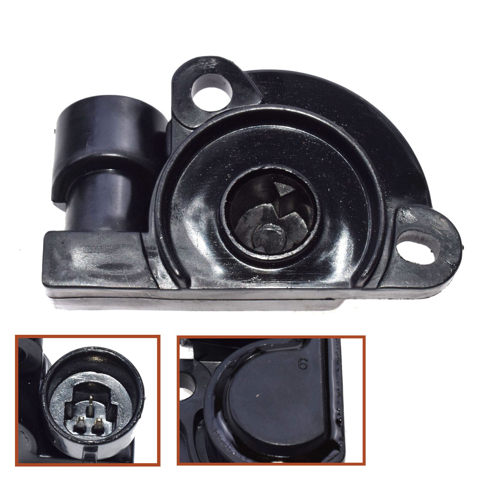Throttle Position Sensor (TPS) for , GM, for GMC , , and for Cadillac (17106681, 17087653) n