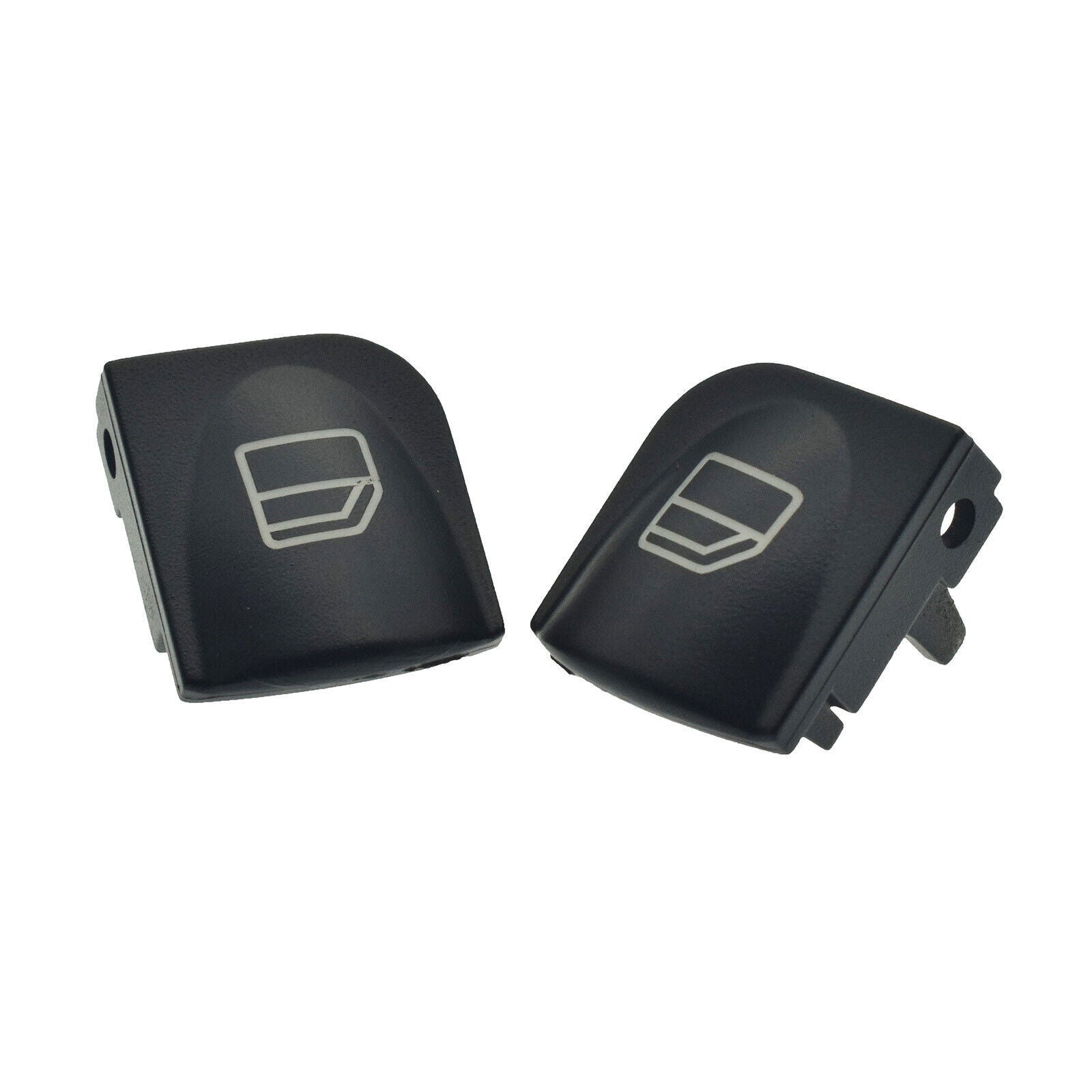 for Mercedes C230 C350 C320 C240 2PCS Power Window Switch Button Caps Cover NEW