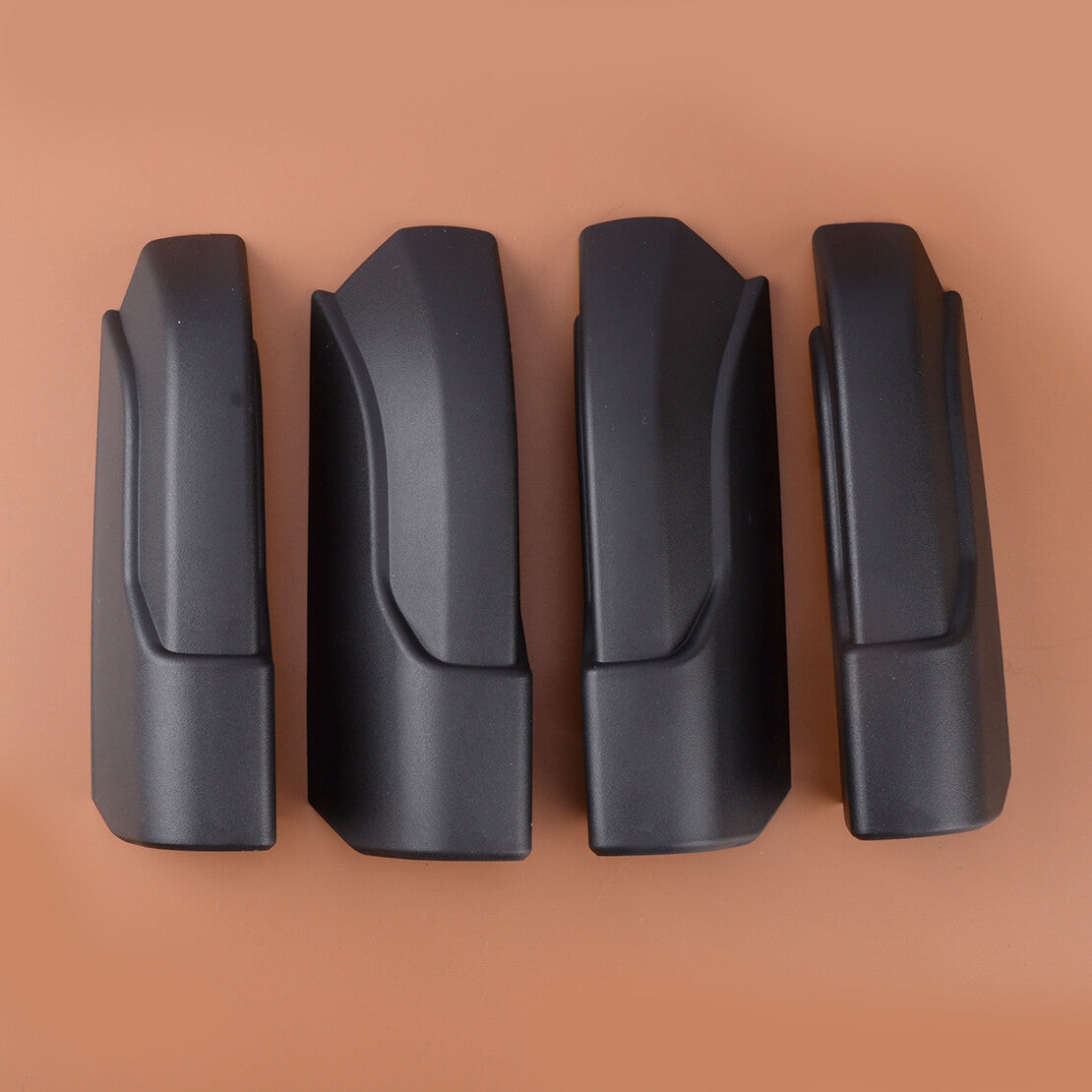 Front Roof Rack Leg Rail End Cover Caps Black Fit for for Honda Pilot 2009-2015 New v