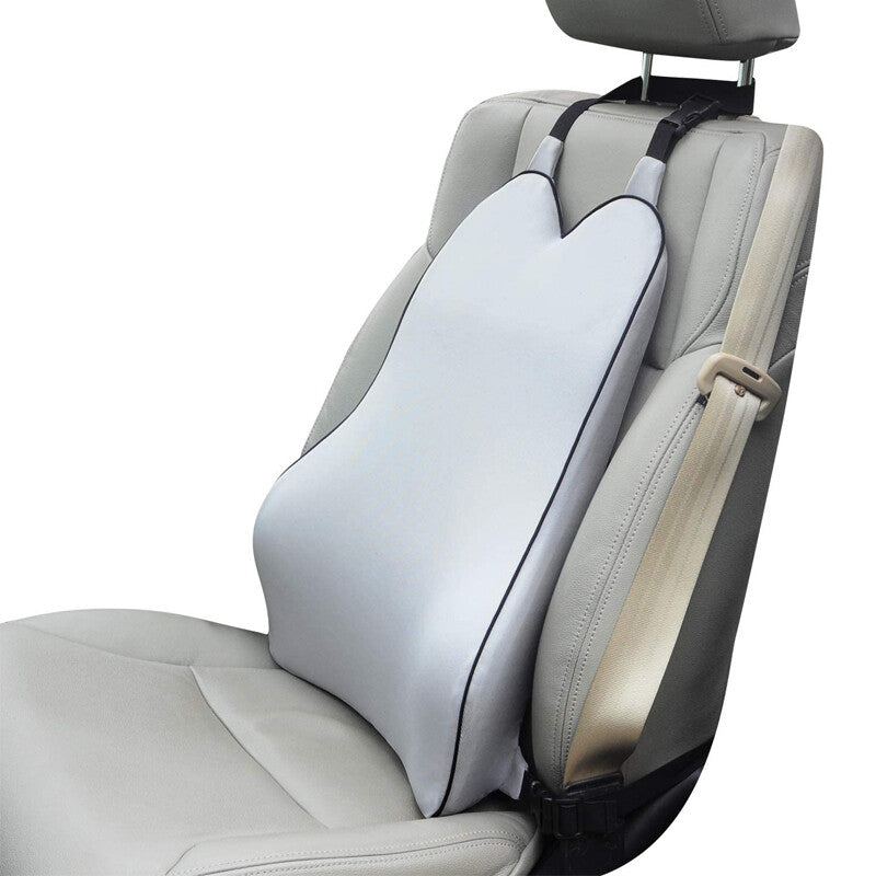 Car lumbar support cushion, memory foam, home/office support pillow - n