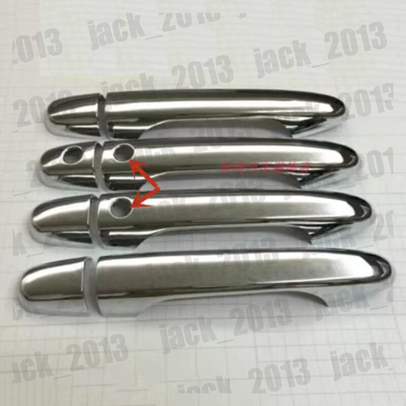for Honda CRV CR-V 2012-2016 Chrome Car Door Handle Cover Trims 8Pcs for Smart Hole