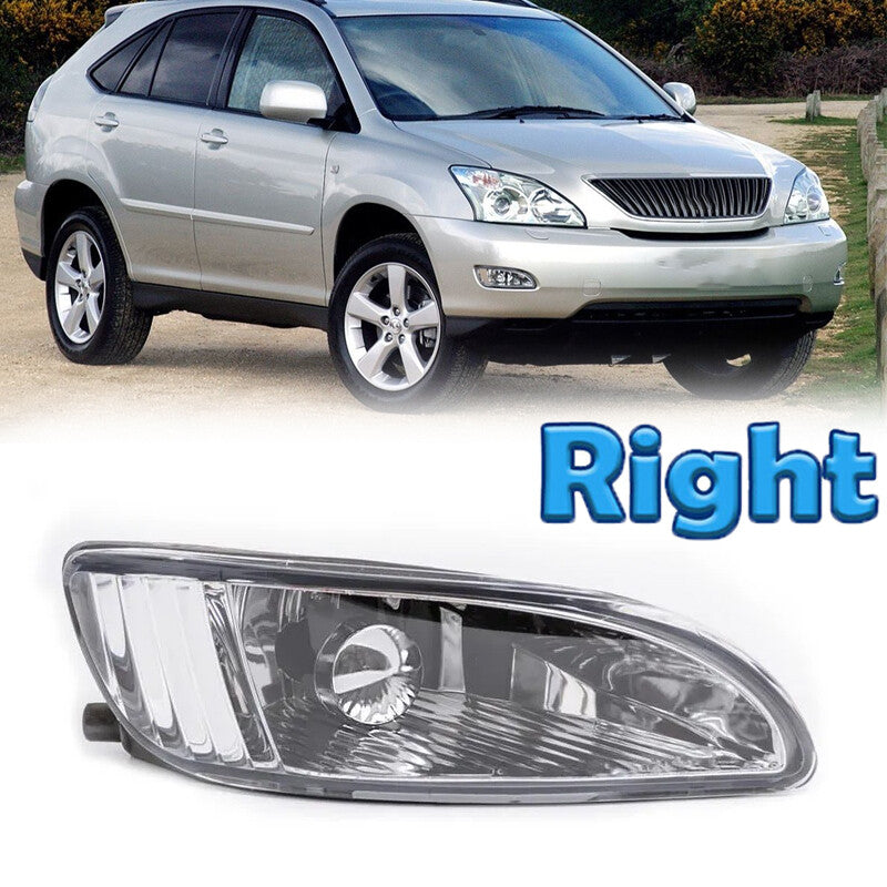 Right For 2004-2009 for Lexus RX300 RX330 RX350 Clear Front Bumper Fog Light Lamp