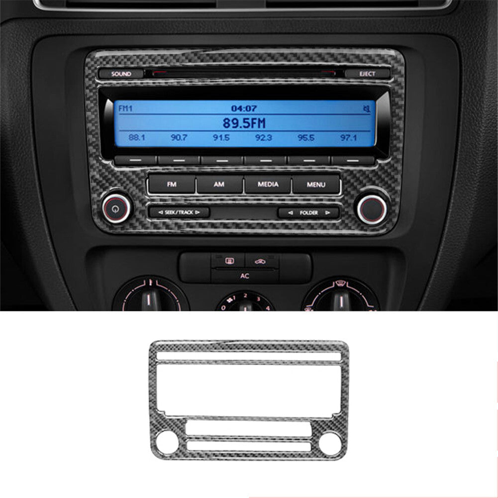 Red 4Pcs for Seat Back Trim Cover Decor Carbon Fiber for Dodge for Challenger 2015-2020 v