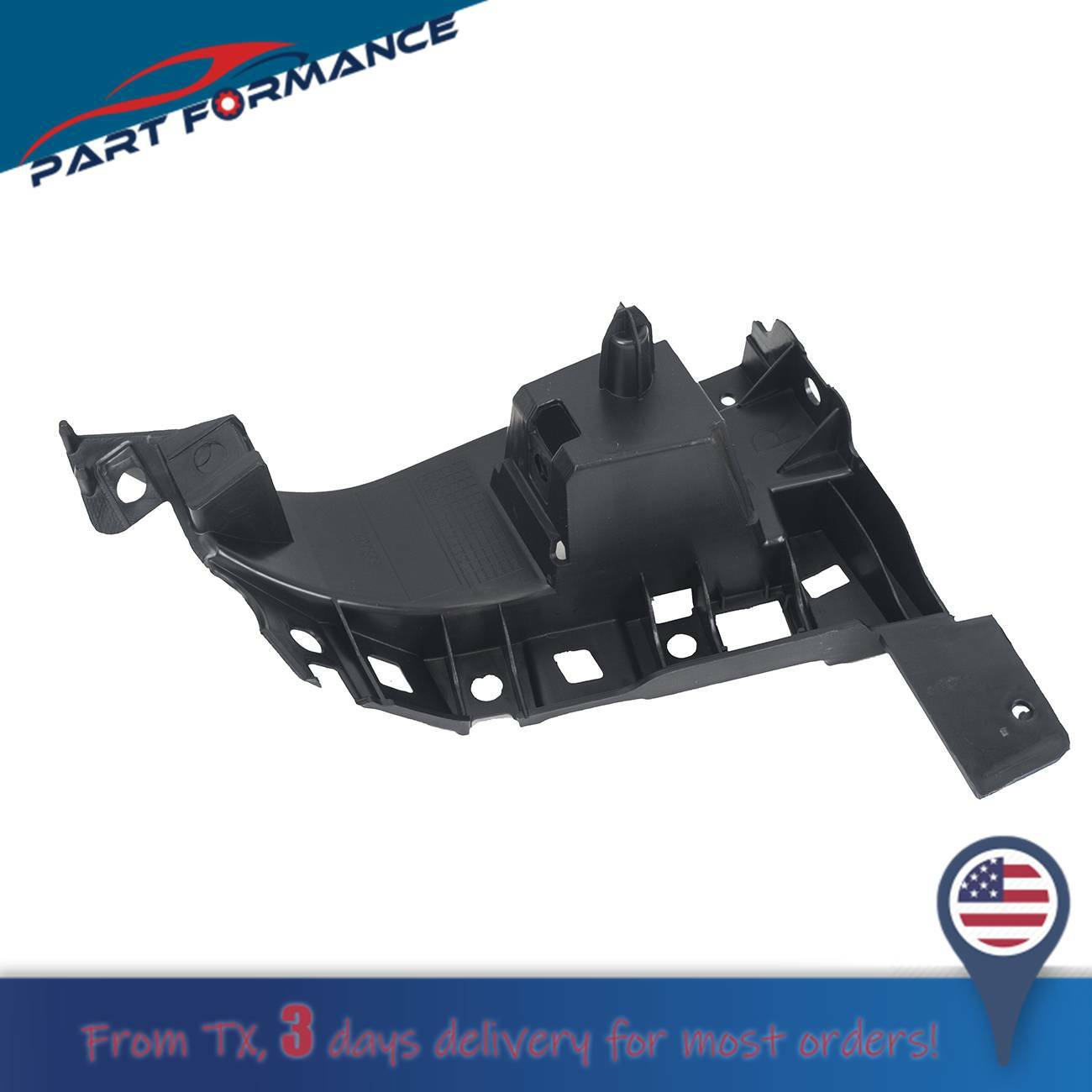 1-Pack Front Right Lower Bumper Bracket for 2014-2018 for Jeep Cherokee 68210064AD- v