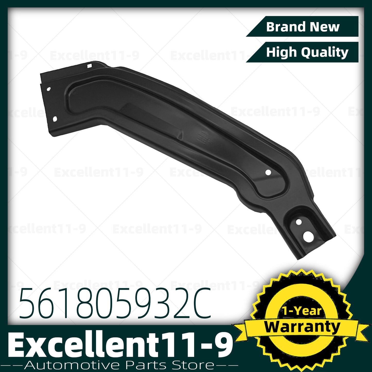 Right passenger side radiator bracket 561805932C for Passat 2016-2018 n