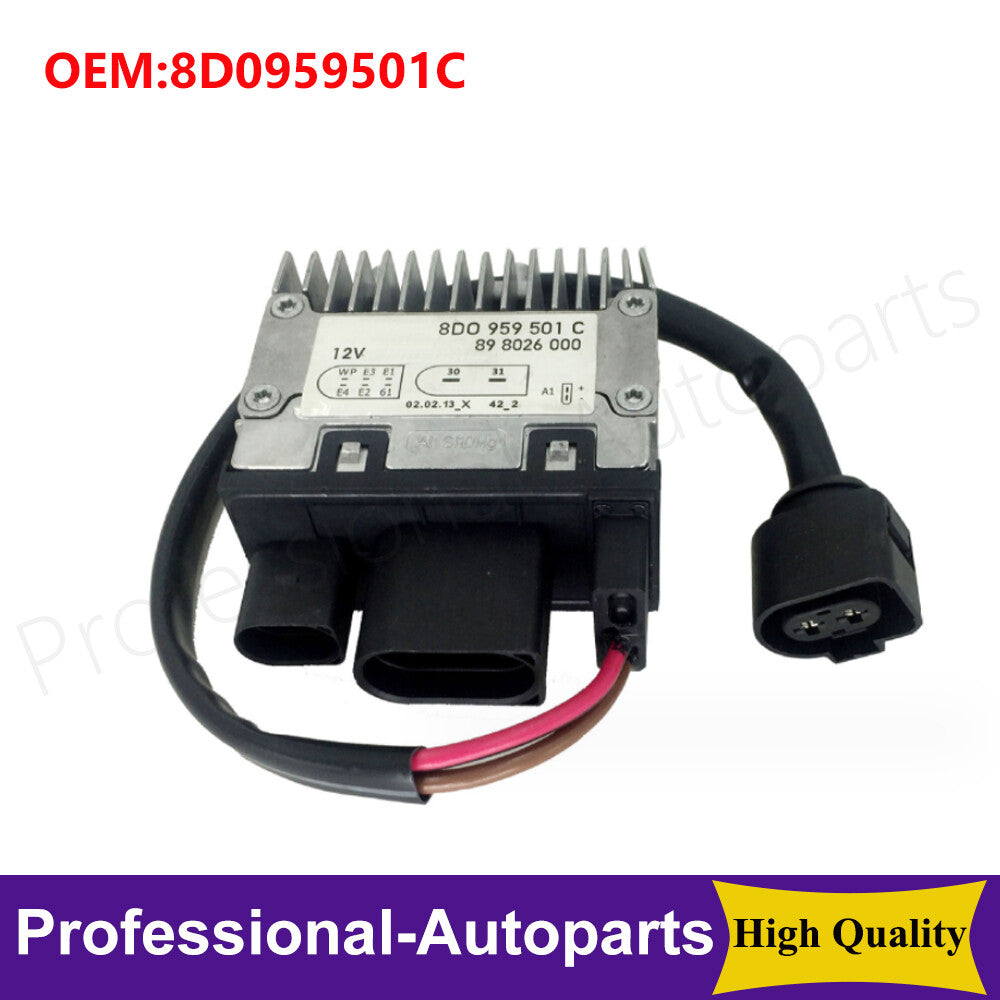 Radiator Fan Control Module 8D0959501C for Audi for A6 C5 Volkswagon for Passat B5 98-05 Q