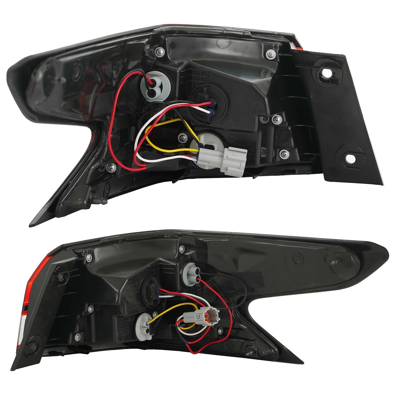 Tail Lights Pair for 20 - 24 for Versa Sedan Body Mount Tail Lights - v