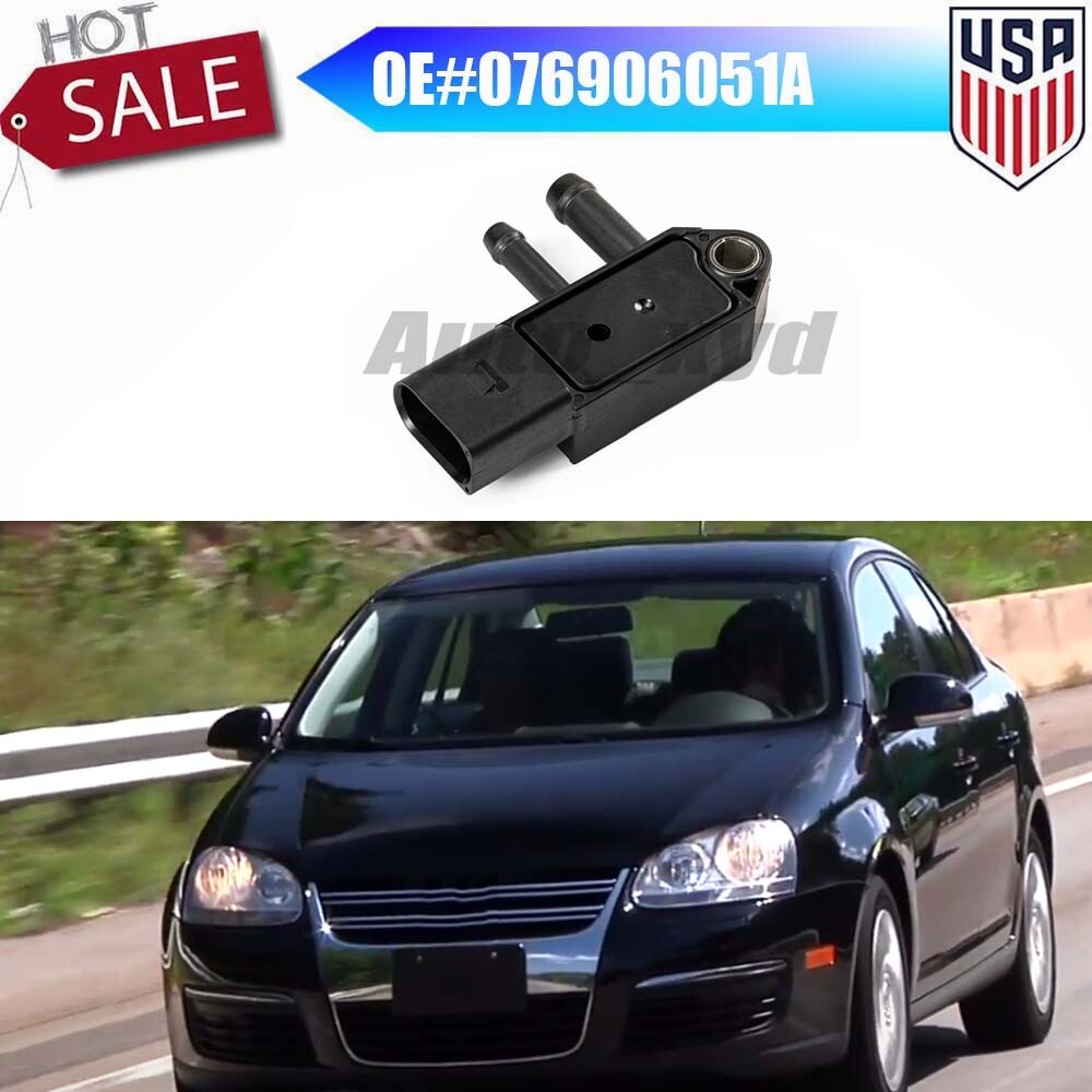 076906051A Differential Exhaust Pressure Sensor for Volkswagen for Golf 2010-2013
