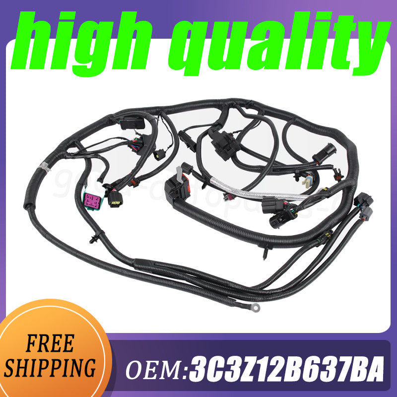 1 3C3Z12B637BA 6.0L Engine Wiring Harness 03-04 Suitable for Ford Super Duty F250 F350