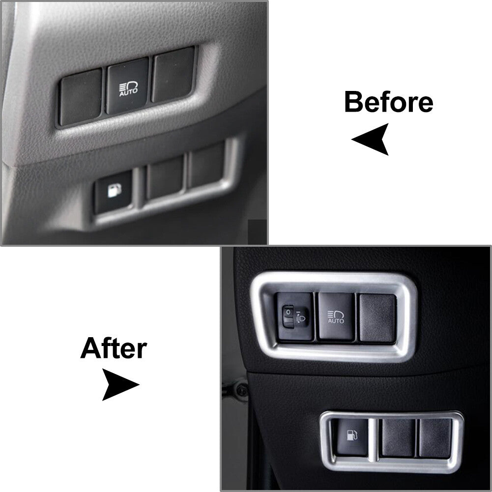 Headlight Adjustment Switch Button Cover Trim for Toyota CHR C-HR 2016-2023