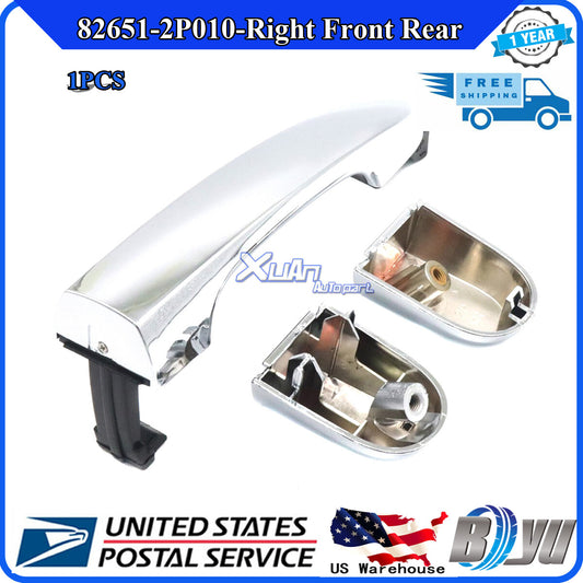 Chrome exterior door handle 82651-2P010 for Kia Sorento 2011-2015 (Right) v
