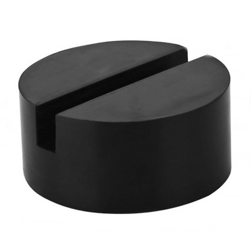 2Pcs Car Rubber Jack Pad Support Pinch Weld Slotted Floor Frame Rail Adapter Mat