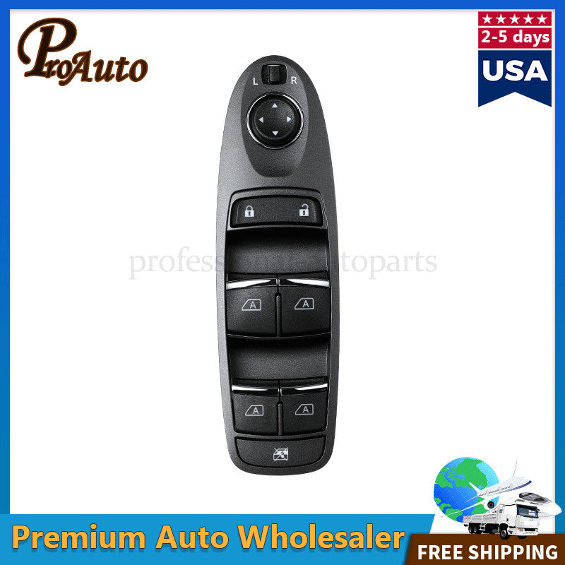 Door Master Window Switch Left Driver For 2014-2020 for INFINITI Q50 25401-4GA7A