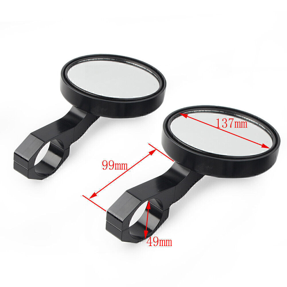 Side Rear View Mirror for ALL UTV w/ 1.75 Roll Bars for Bad Boy MTV Universal