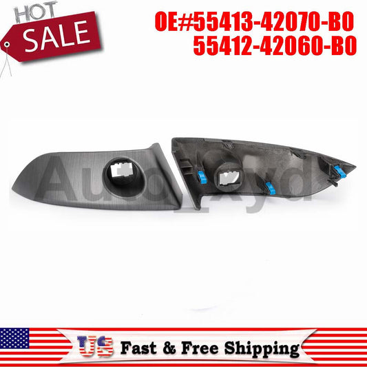 2PCS Dash Center Instrument Panel Trim Cover for Toyota Rav4 2006-2012 08 09 Q