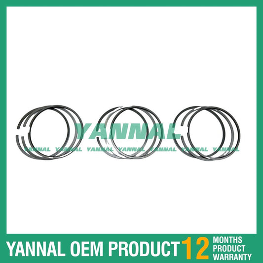 One set of piston rings is suitable for Deutz F3M1011F and F3L1011 engine spare parts.