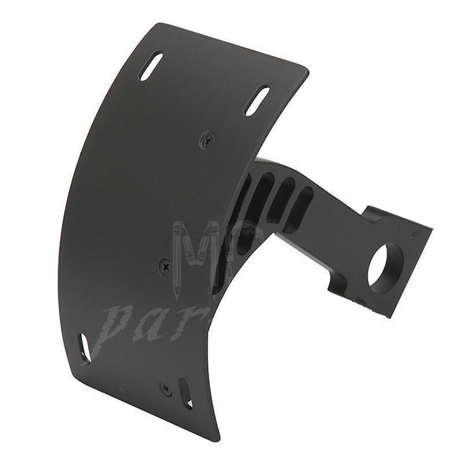 CNC Curved Swingarm License Plate Axle Mount Bracket for Harley for Yamaha for Suzuki Q