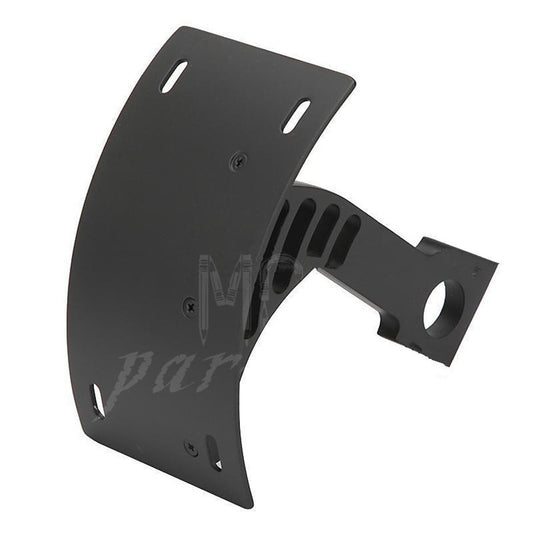 CNC Curved Swingarm License Plate Axle Mount Bracket for Harley for Yamaha for Suzuki Q
