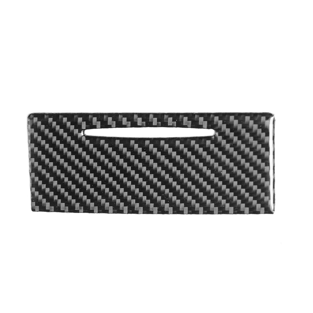 Carbon Fiber Ashtray Panel Cover Trim for Infiniti FX 2009-2013/QX70 2014-2017