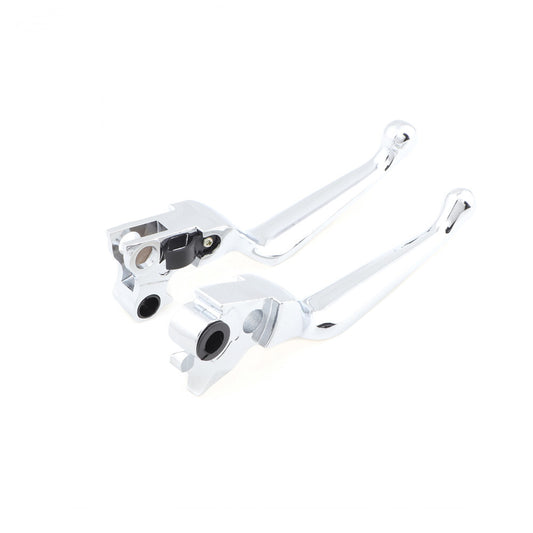 Chrome Brake Clutch Lever for Harley Sportster 883 Dyna Softail Electra Glide Q