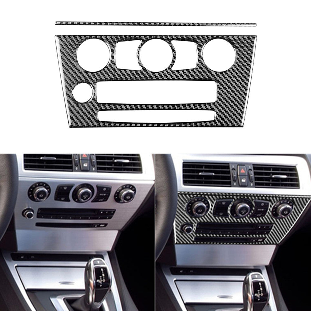 2Pcs Red Carbon Fiber Gear Shift Frame Cover Trim for Chrysler 200 2011-2014 v