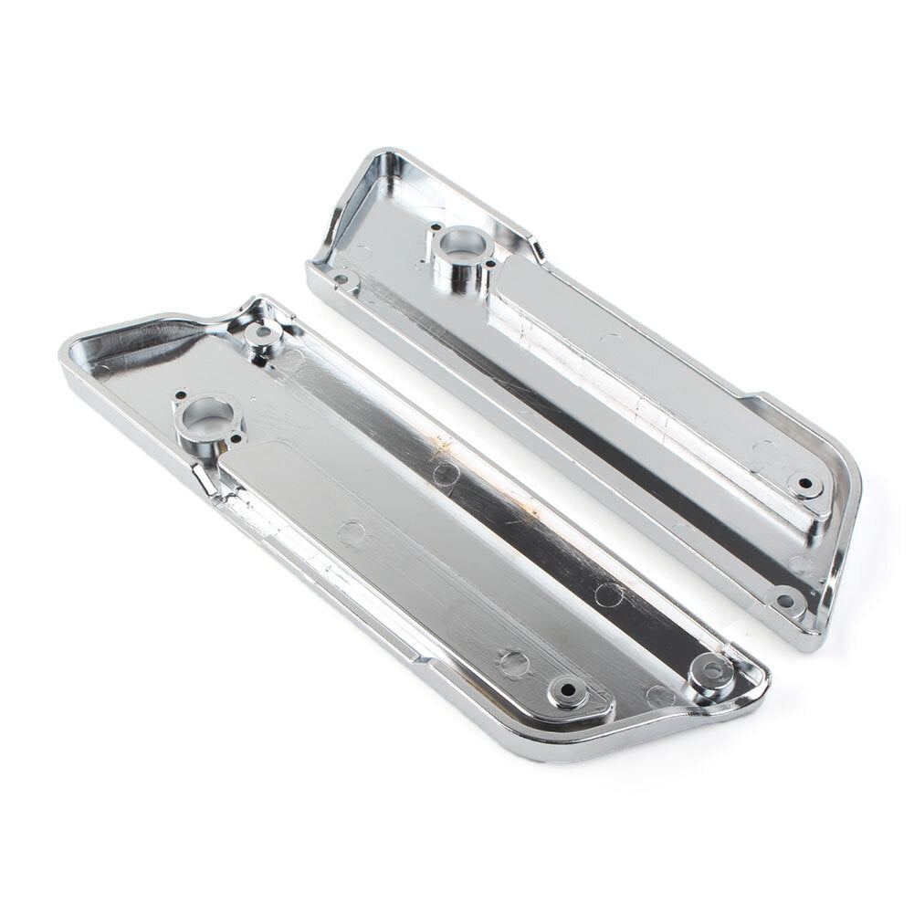 Satteltaschen-Verschlussplattenabdeckung f¨¹r for Harley Touring 1993-2013 Chrom
