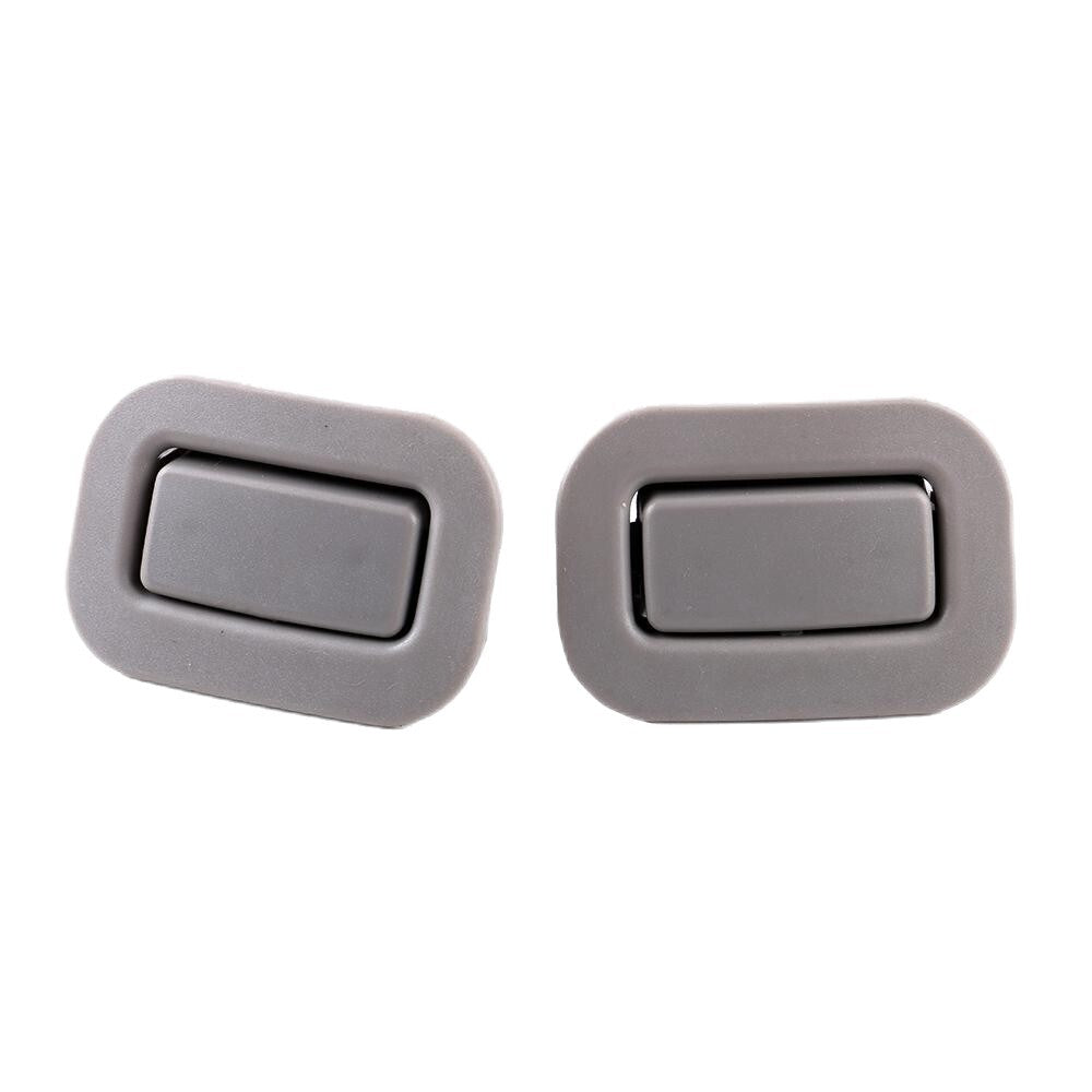 Pair Fit for Subaru for Forester 2009-2013 Rear Left Right for Seat Recliner Button Gray Q