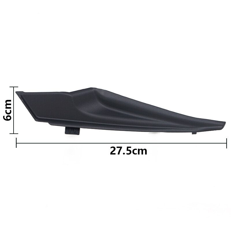 1 Pair for Toyota for Corolla 2014-2019 Front Windshield Wrap Corner Trim Wiper Trim