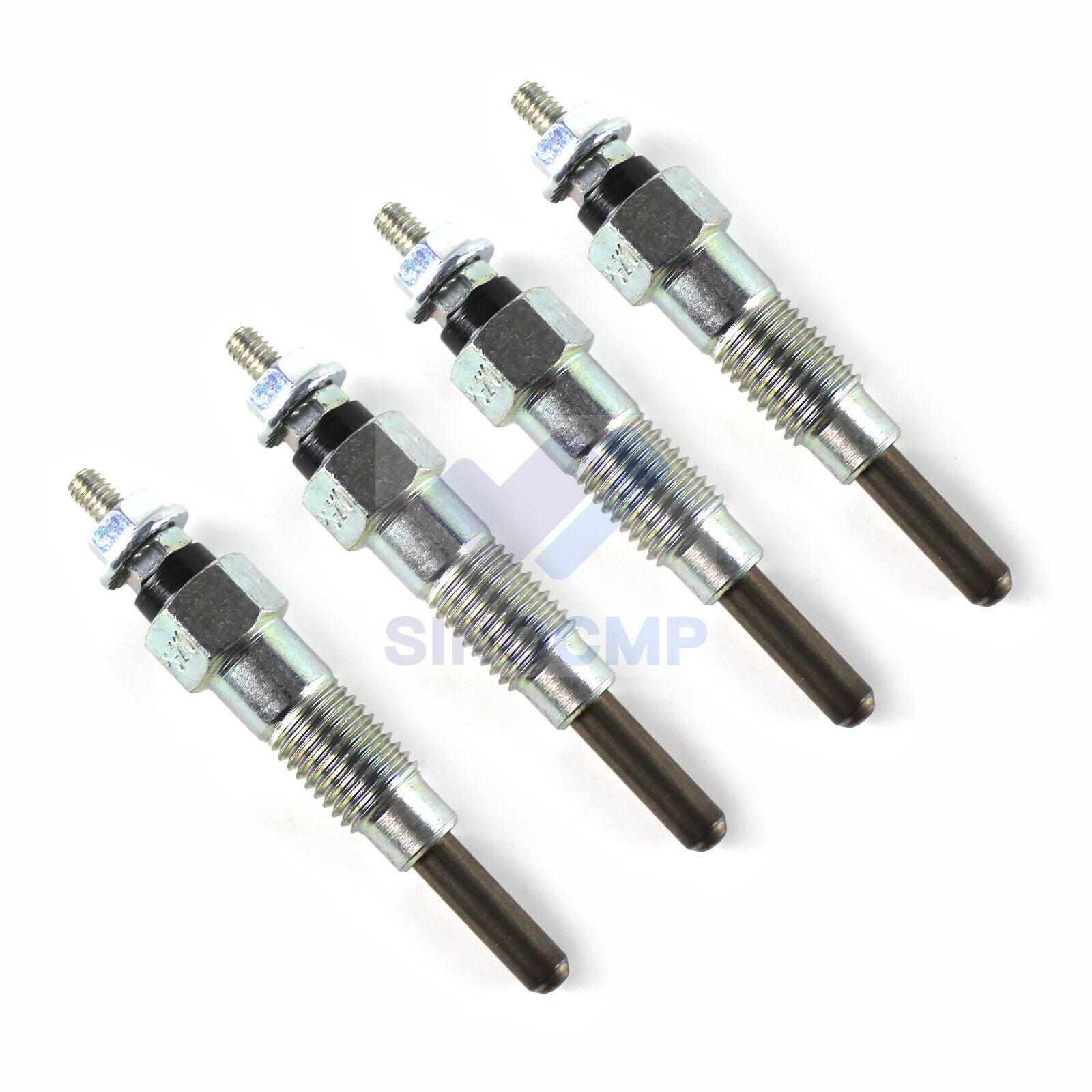 4PCS Glow Plug YM119717-77800 for Yammer 4D98E 4TNE98 4D94E Forklift Excavator