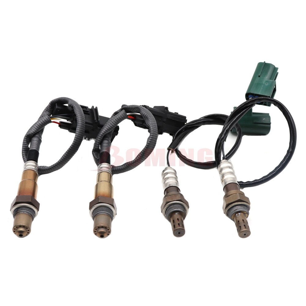 4-piece new oxygen (O2) sensor kit suitable for 2004, 2005, and 2006 for Nissan Titan V8 microphone 5.6L
