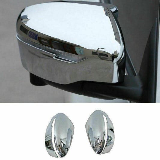 2Chrome ABS RearView Side Door Mirror Cover Wing Trim for Nissan Rogue 2014-2020