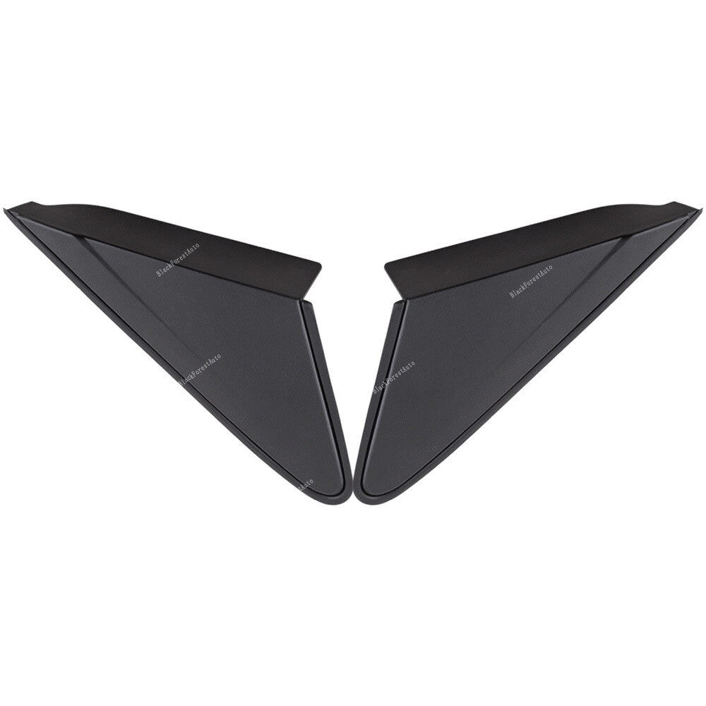Pair Rearview Mirror Molding Trim CapTriangle for Cruze 09-14 Front LeftRight