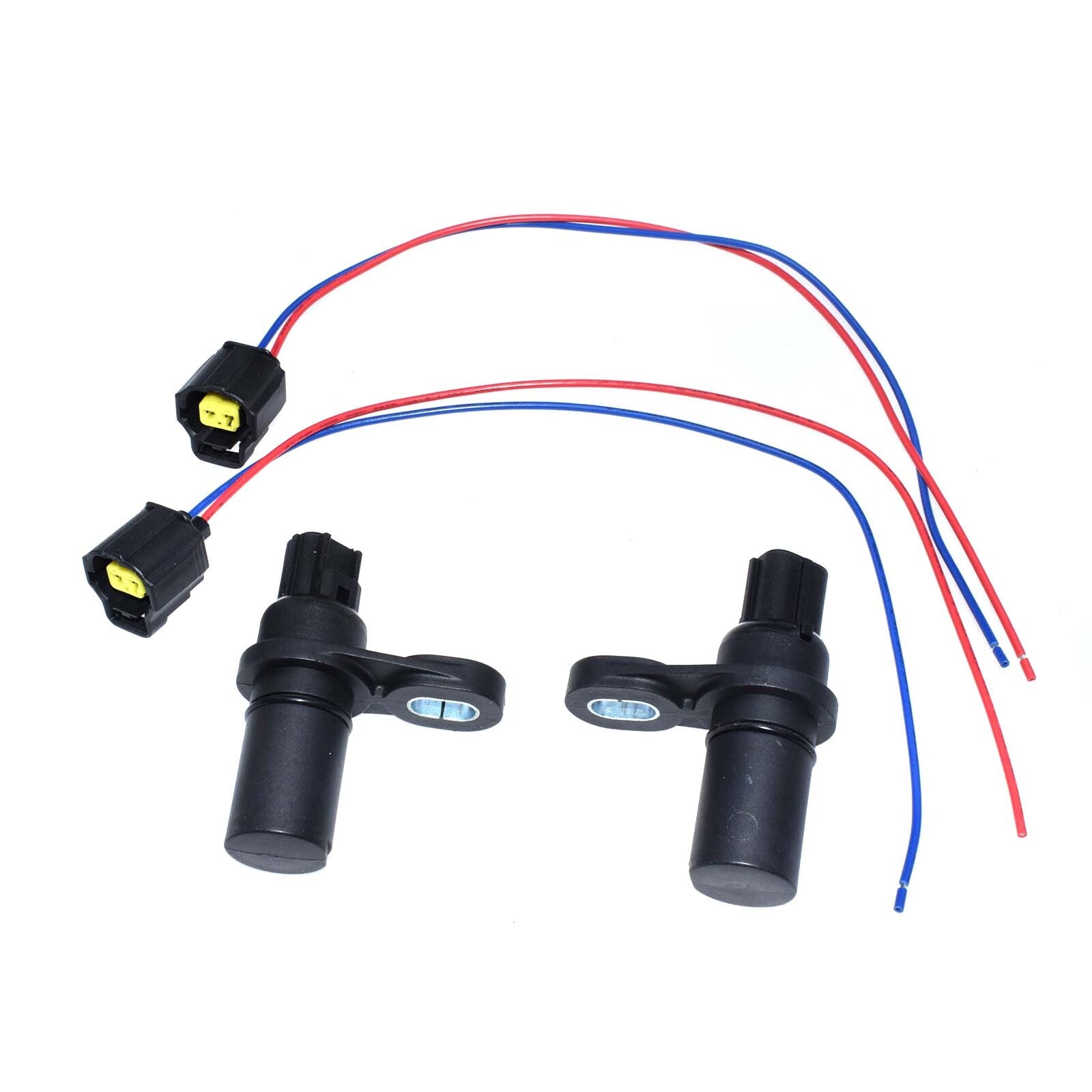 2X Transmission Input  Output Speed Sensor W/Connector for Chrysler for Jeep for Dodge