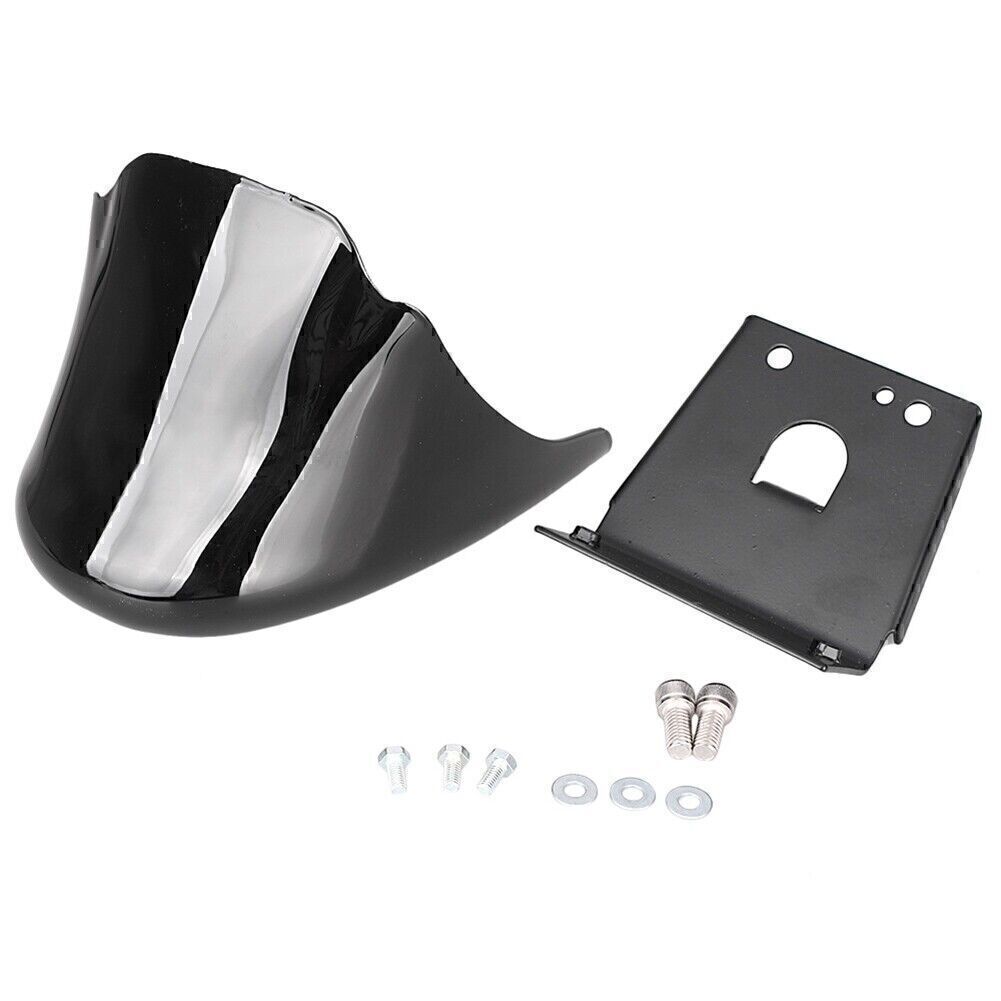 Front Lower Spoiler Chin Gloss Black Fit for Harley Davidson Sportster XL883 XL1200 Q