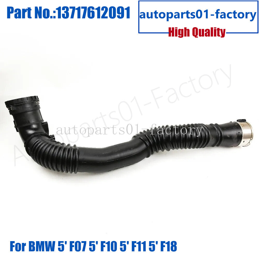 13717612091 Turbocharger Tube Air Duct Pipe for BMW 5' F07 5' F10 5' F11 5' F18
