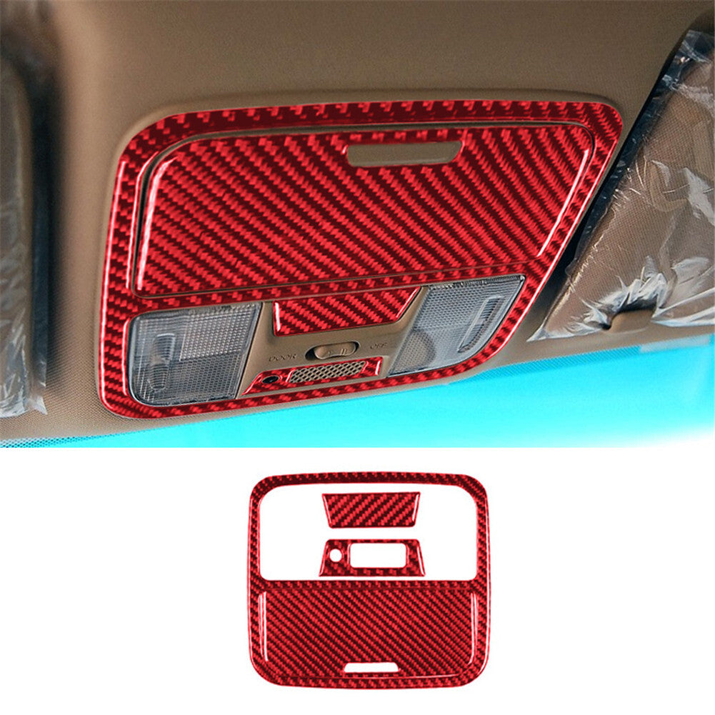 Carbon Fiber Copilot Dashboard Panel Cover Trim for Honda Odyssey 2005-2010 v