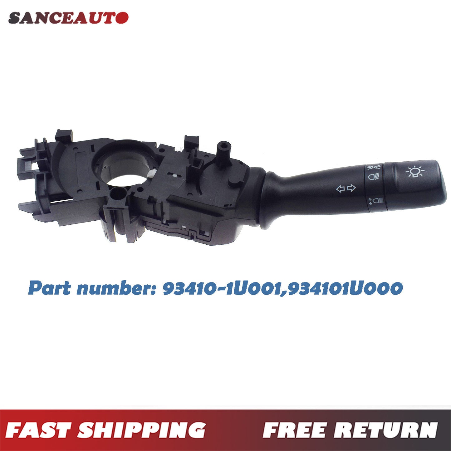 Turn signal switch and headlight switch suitable for HYUNDAI Sonata and for Kia Rio Forte 934101U001- n